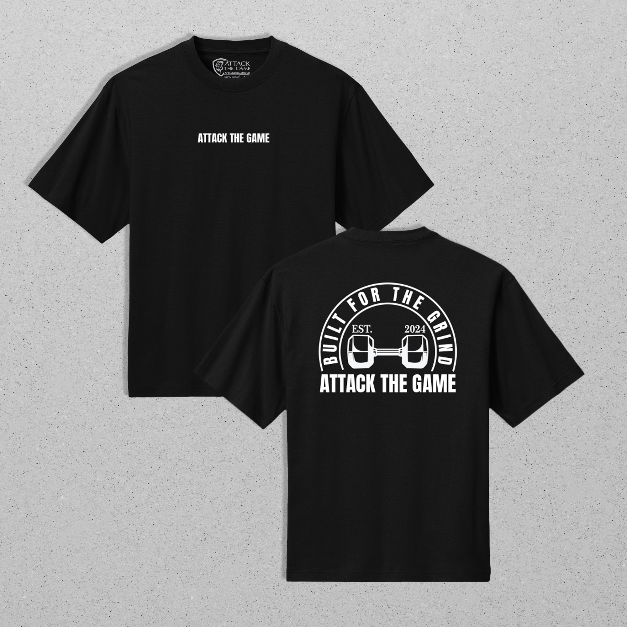 Attack The Game - EST 2024 Grind Oversized Tee